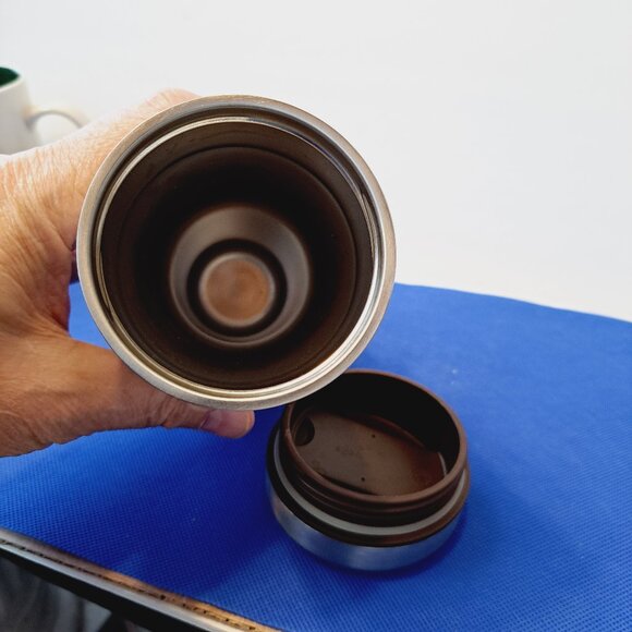 Starbucks VIA Ready Brew Stainless Steel Travel Tumbler Mug 10 oz. 2009 - Picture 7 of 13